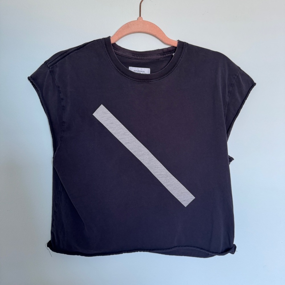 Saturdays New York City Dark Gray Tee
